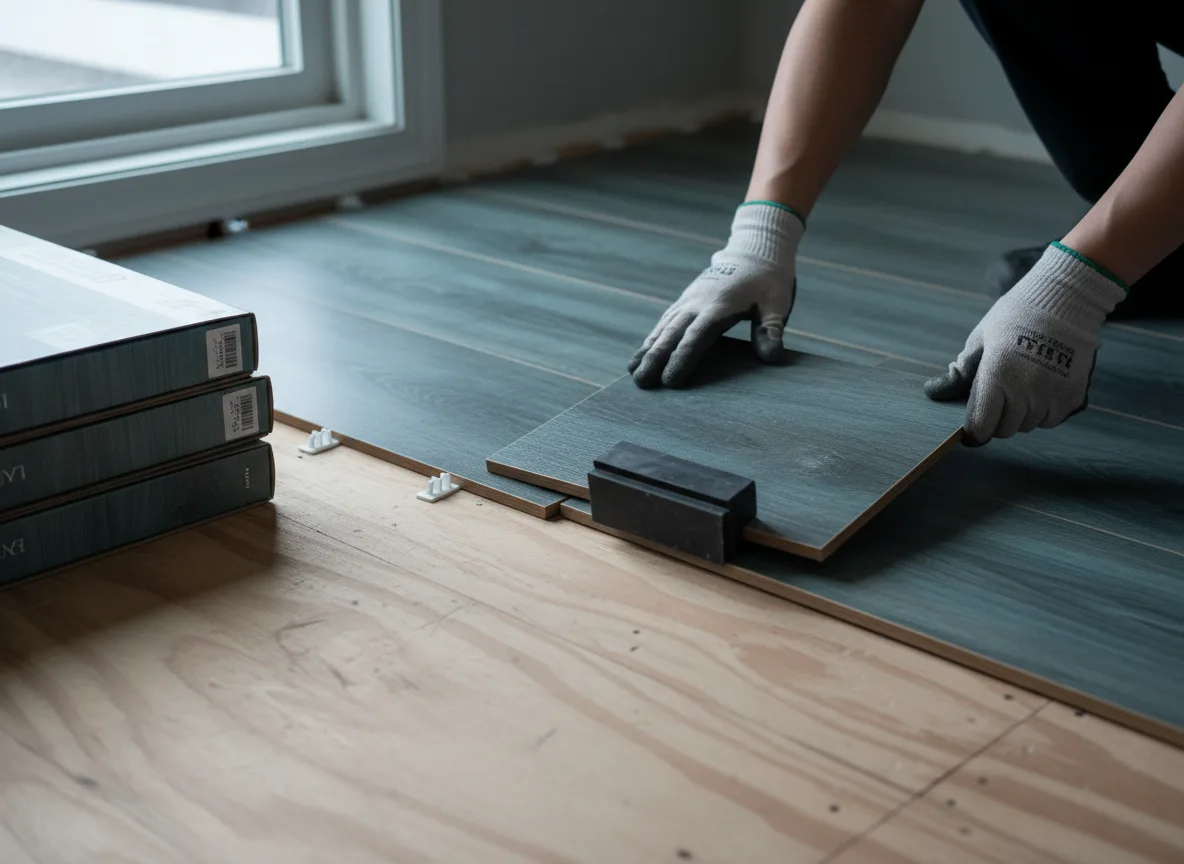 Luxury Vinyl Plank Installation company in Frankford, MO